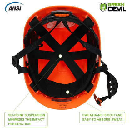 Chainsaw Helmet with Mesh Face Shield and Ear Muffs