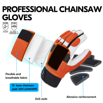 Chainsaw Work Gloves