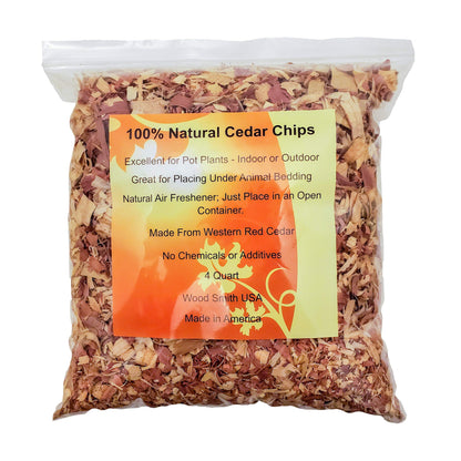 100% Natural Cedar Shavings Mulch